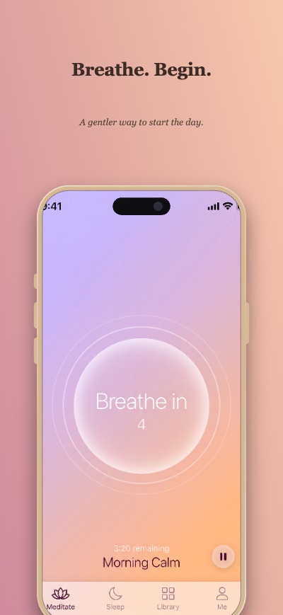 Calm Care template example