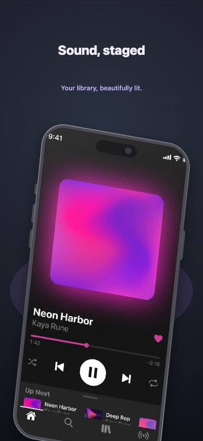 Showcase 3D template example